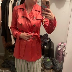 Peach colored jacket